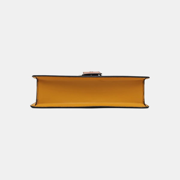 Calfskin Shoulder Bag Blue