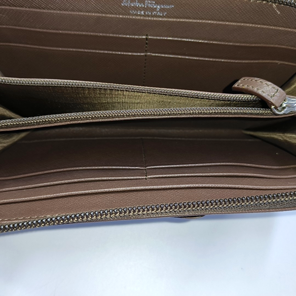 Vara Calfskin Brown Wallet