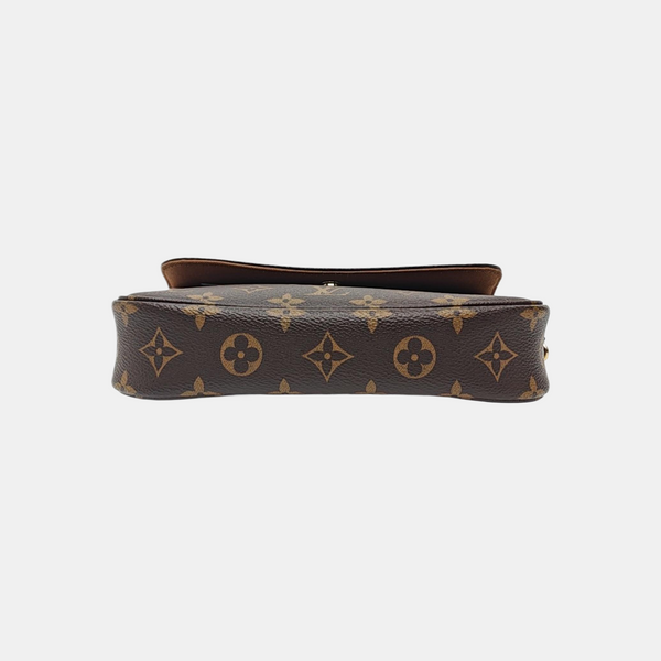 IVY Monogram Coated Canvas Brown