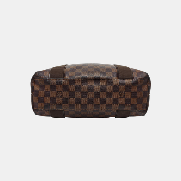 VINTAGE BEAUBOURG Damier Ebene Coated Canvas Brown