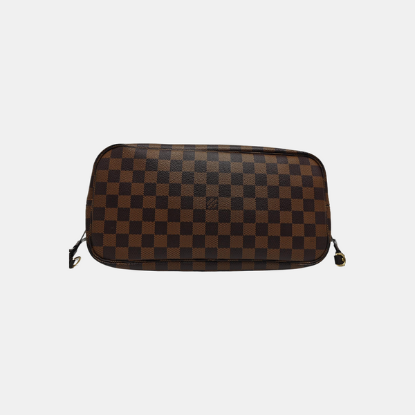 NEVERFULL MM Damier Ebene Coated Canvas Brown