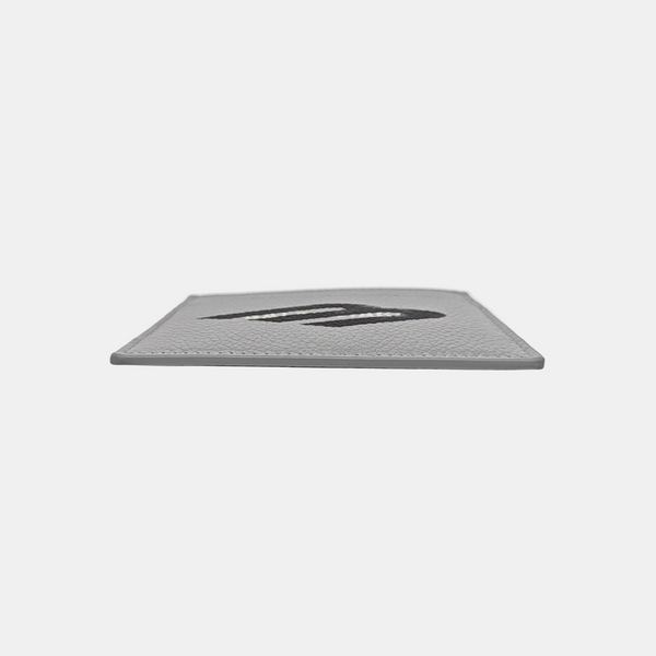 Cash Calfskin Gray Card Holder
