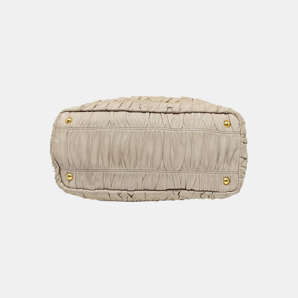 Gaufre Calfskin Beige