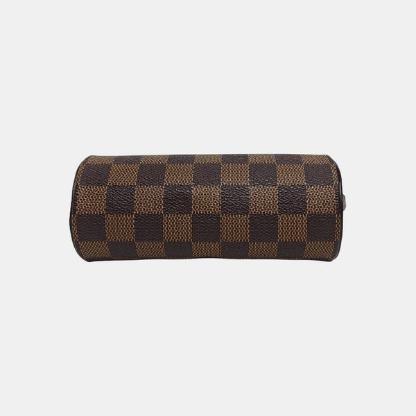 PAPILLON Mini Damier Ebene Coated Canvas Brown