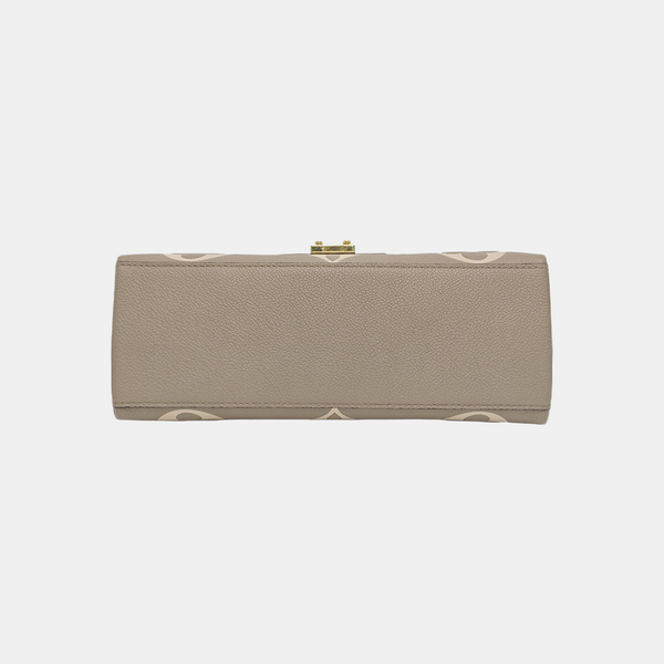 MADELEINE Monogram Calfskin Gray