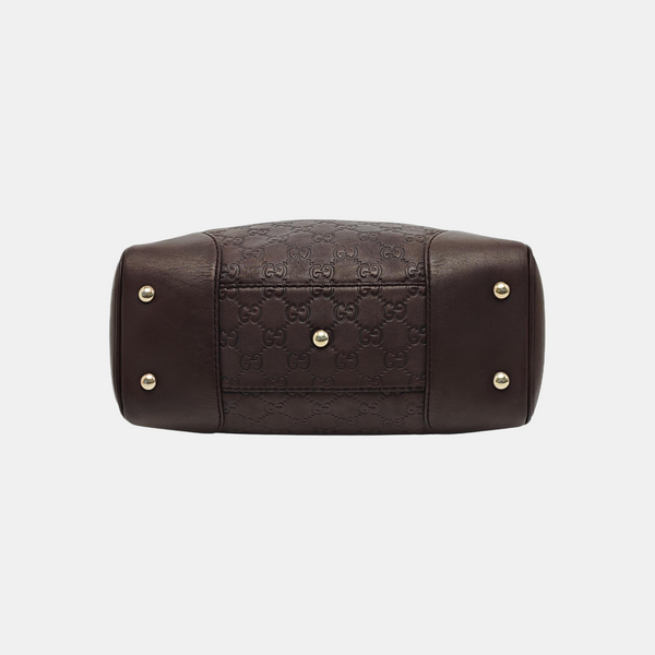 Mayfair Monogram Calfskin Brown