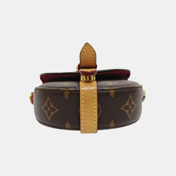 CHANTILLY Mini Monogram Coated Canvas Brown