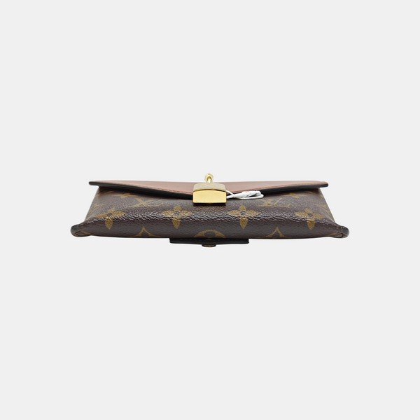 PADLOCK Monogram Coated Canvas Brown