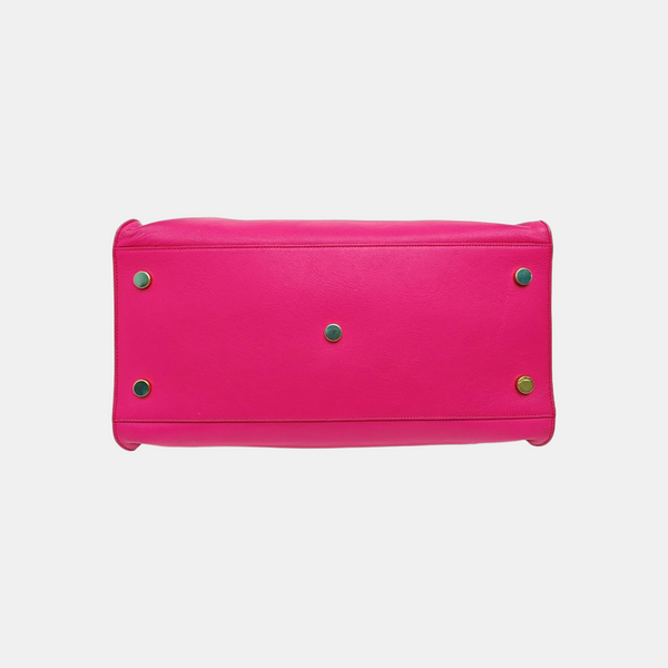 CHYC Y LIGNE Medium Calfskin Red