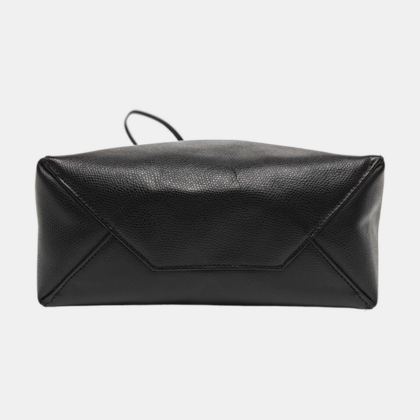 Authenticated pre-owned VERTICAL CABAS Small Calfskin Black - Tote Bag at Looply