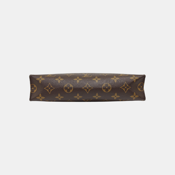 TOILET POCKET 26 Monogram Coated Canvas Brown