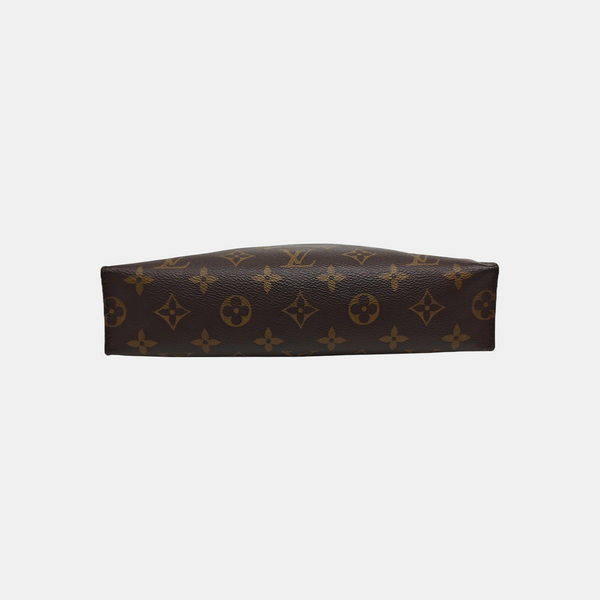 TOILET POCKET 26 Monogram Coated Canvas Brown
