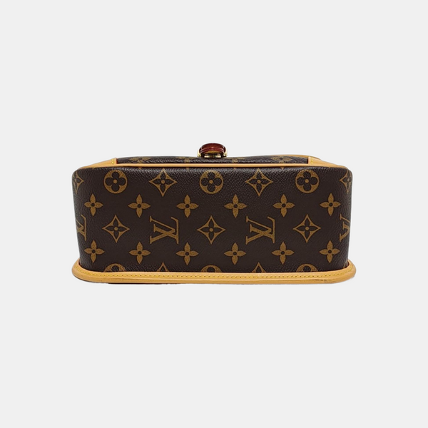 DIANE Monogram Coated Canvas Brown