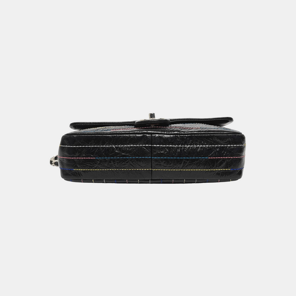 CLASSIC FLAP Small Quilted Leather Black