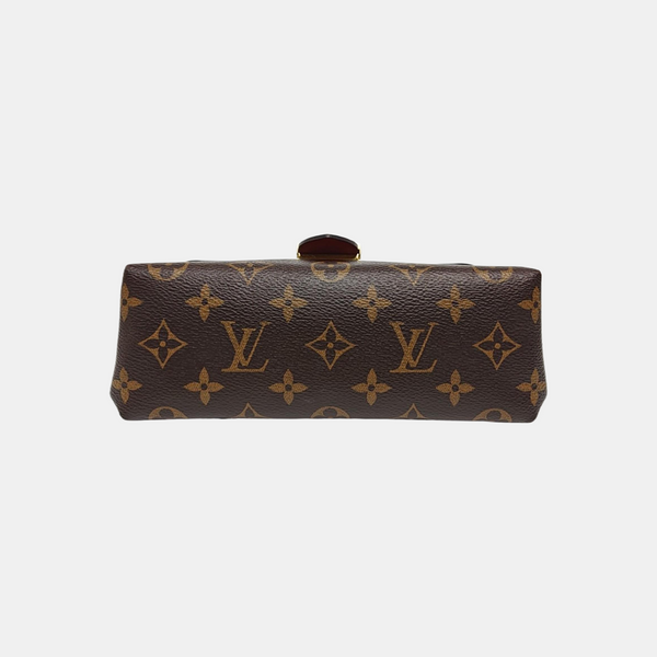 LOCKY BB Monogram Coated Canvas Red