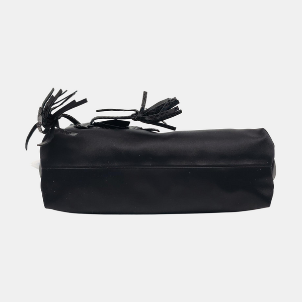 Silk Satin Black
