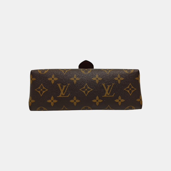 LOCKY BB Monogram Coated Canvas Brown