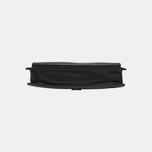 Saffiano Calfskin Tote Bag Black