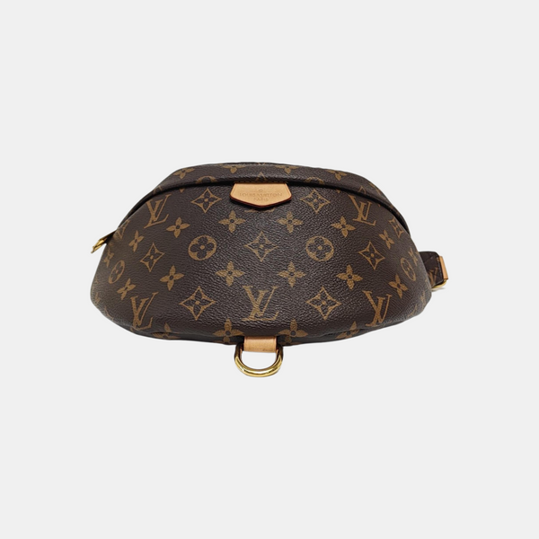 BUMBAG Monogram Coated Canvas Brown