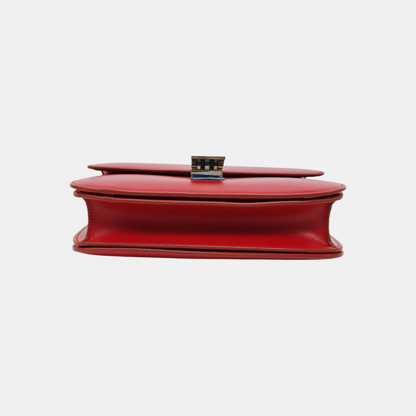 CLASSIC BOX Medium Calfskin Red