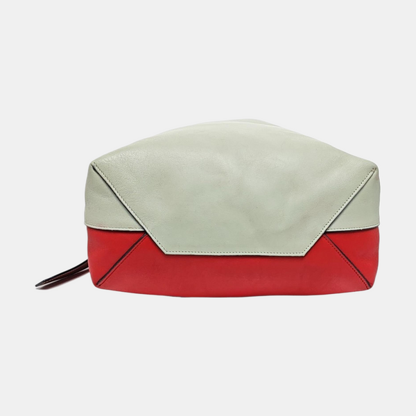 TWISTED CABAS Small Calfskin Green