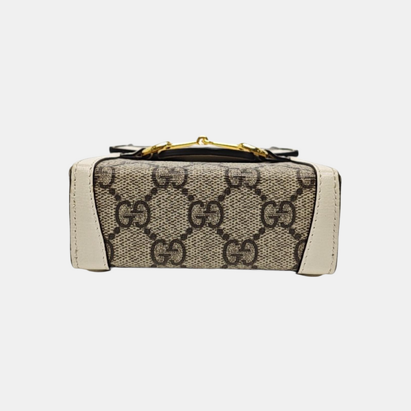 Horsebit 1955 Mini Coated Canvas Beige