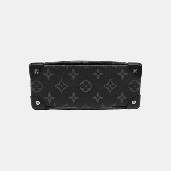 SOFT TRUNK Mini Monogram Coated Canvas Black