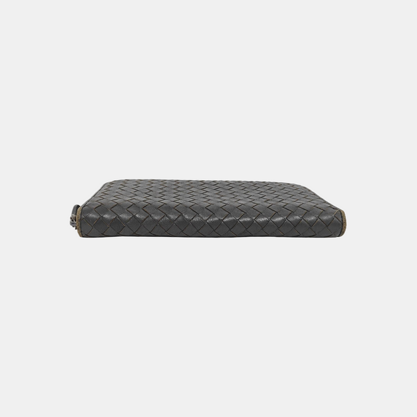 Calfskin Wallet Gray