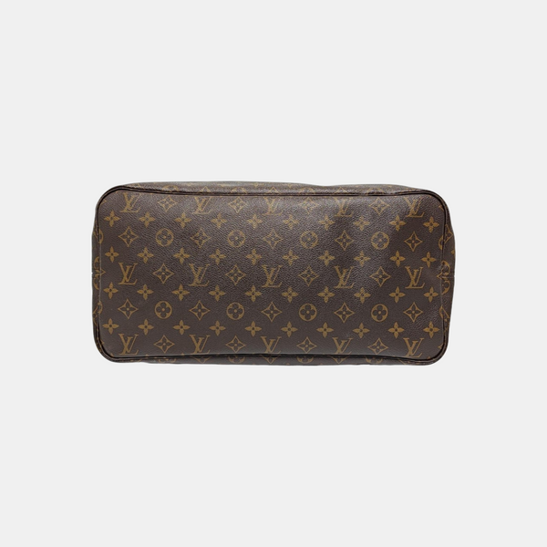 NEVERFULL GM Monogram Coated Canvas Brown