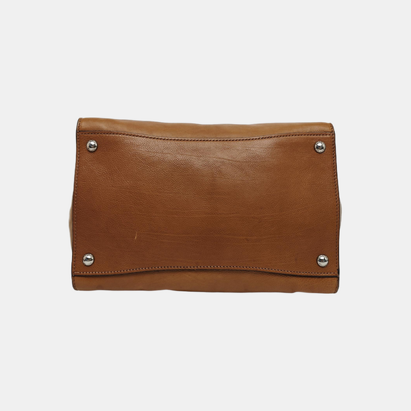 Calfskin Tote Bag Brown