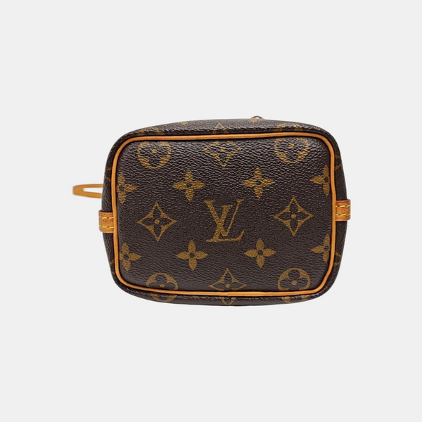 NÉONOÉ Nano Monogram Coated Canvas Brown