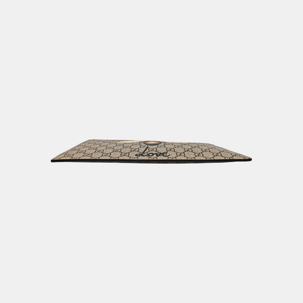 GG Supreme Monogram Coated Canvas Beige
