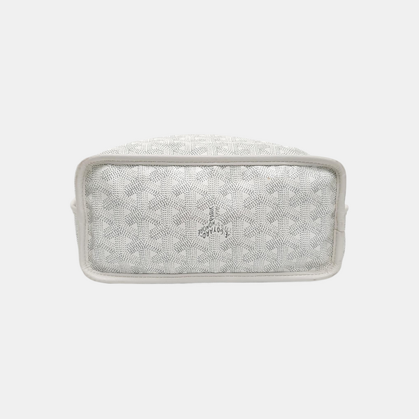 Anjou Mini Coated Canvas White