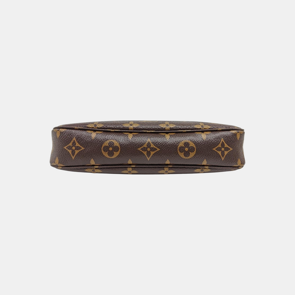 ACCESSOIRES GM Monogram Coated Canvas Brown