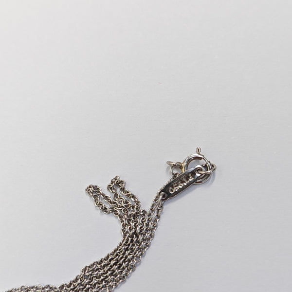 Elsa Peretti Platinum 950 Silver Necklace