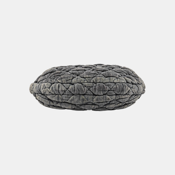 Quilted Velvet Gray