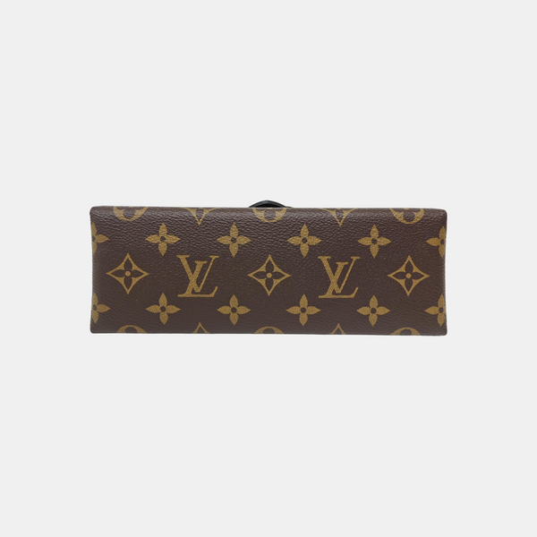 LOCKY BB Monogram Coated Canvas Brown