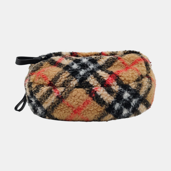 Fabric Belt Bag Brown