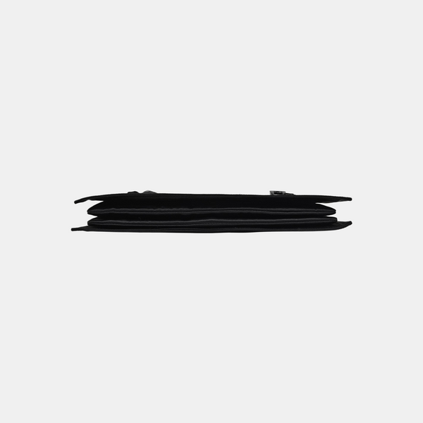 Fabric Top Handle Bag Black