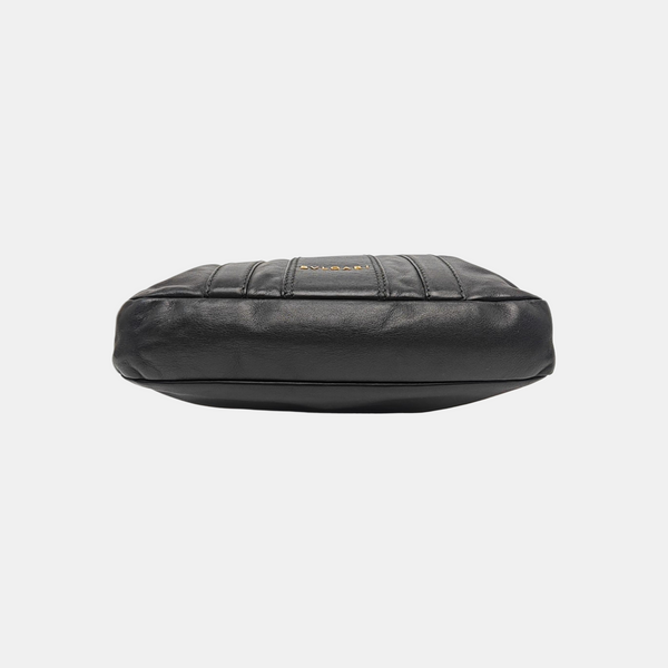 Calfskin Shoulder Bag Black