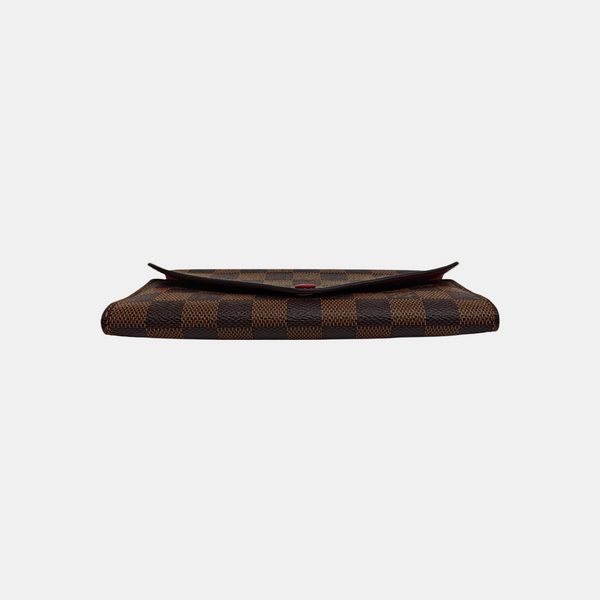 JOSÉPHINE Damier Ebene Coated Canvas Brown