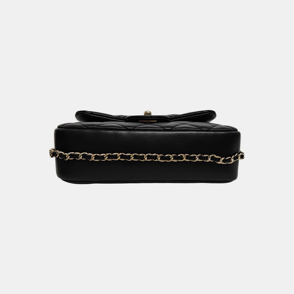 CLASSIC FLAP Mini Quilted Lambskin Black