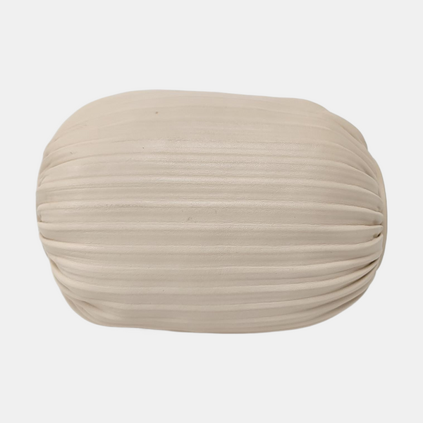 Nest Backet Calfskin White