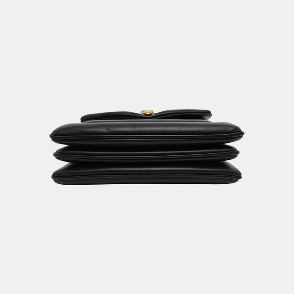 SERPENTI FOREVER Quilted Calfskin Black