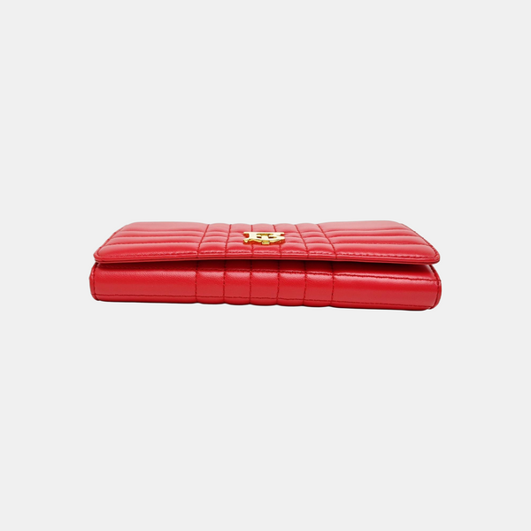 Lola Small Quilted Lambskin Red