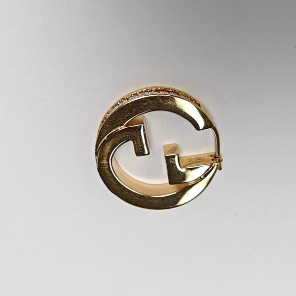 Metal Gold Stud Earrings