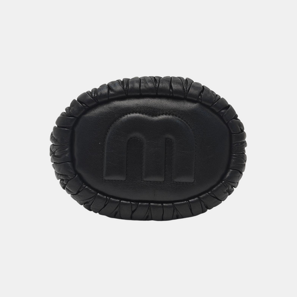 Matelassé Quilted Lambskin Black