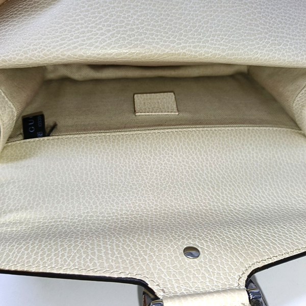 Dionysus Small Calfskin White