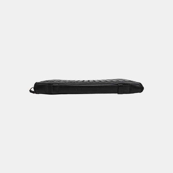 Calfskin Top Handle Bag Black