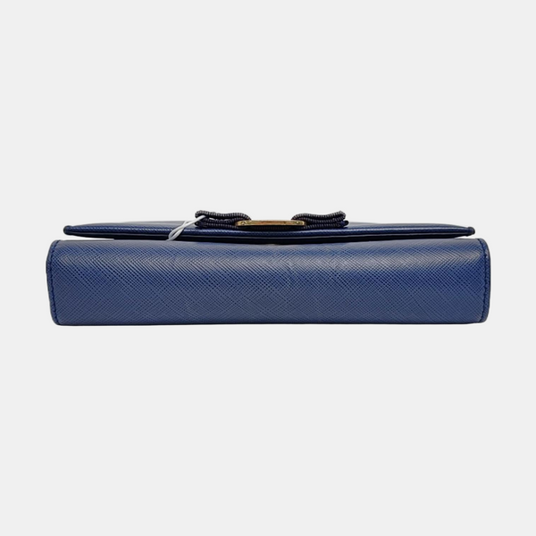 Ginny Small Calfskin Blue